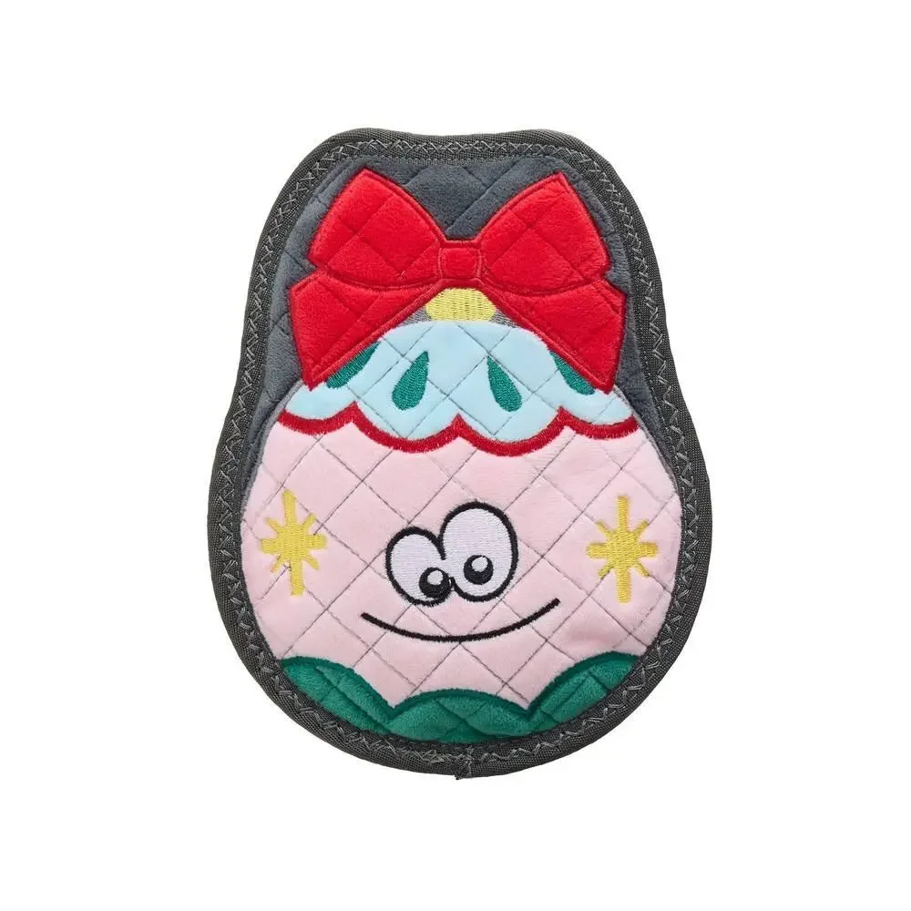 Joyhound Rip Roarin Tough Super Squeaker Pink Ornament Dog Toy Christmas‎ Plush